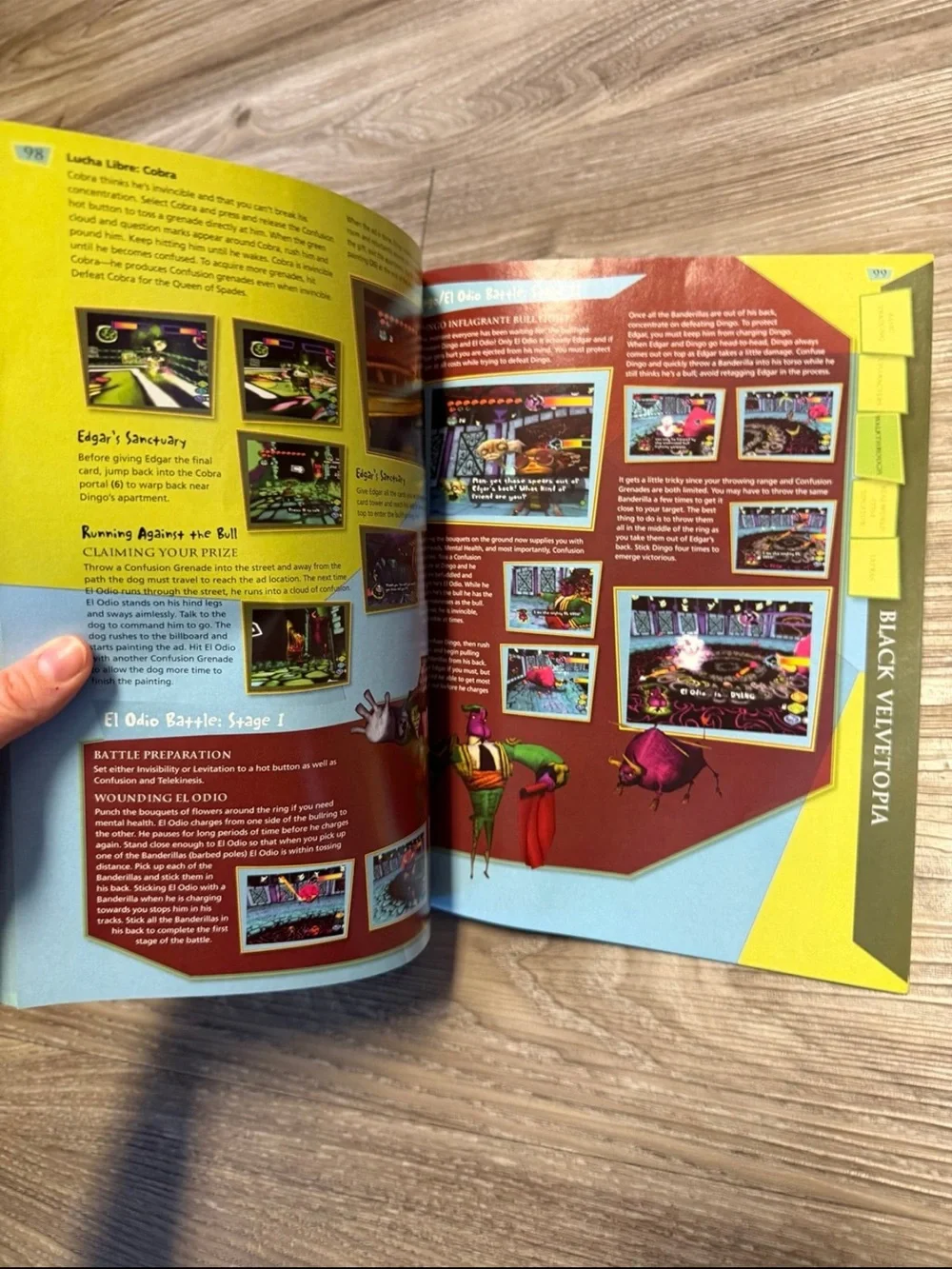 Psychonauts 2005 vintage PS2 XBOX video game strategy guide magazine manual book